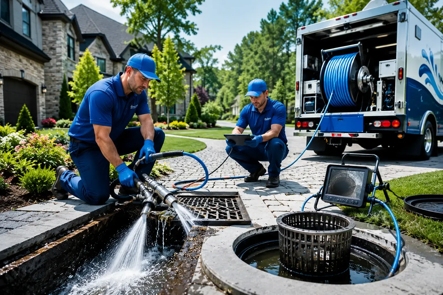 Local outdoor drain cleaning professionals in Lake Delton, WI