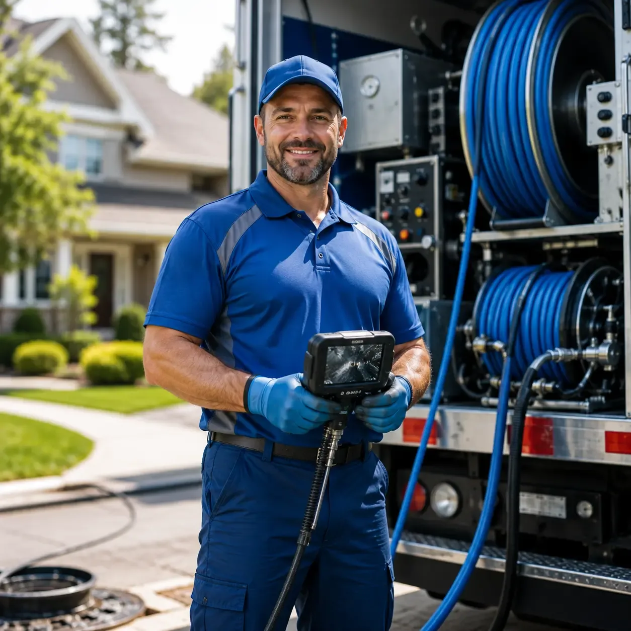 Local outdoor drain cleaning specialists in Lake Delton, WI
